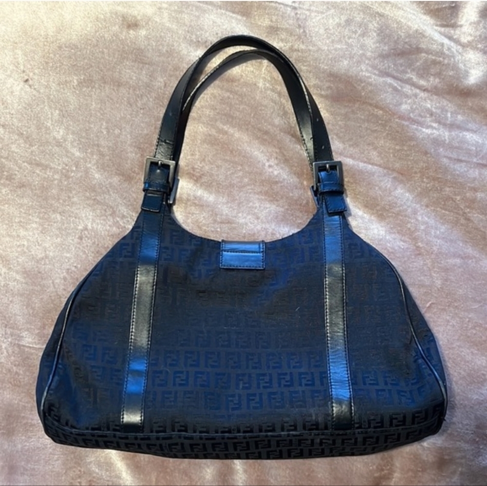 Fendi Black Women's Zucchini Bag - Picture 7 of 9